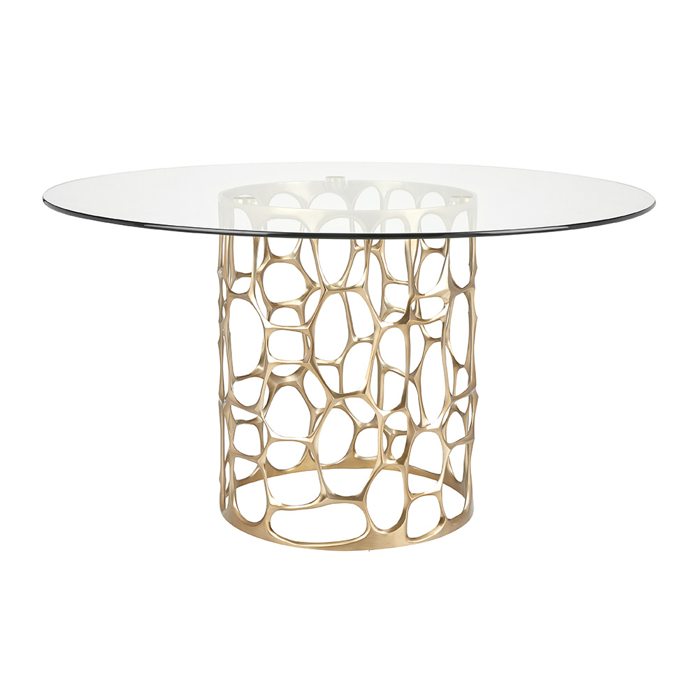 Mario Gold Dining Table