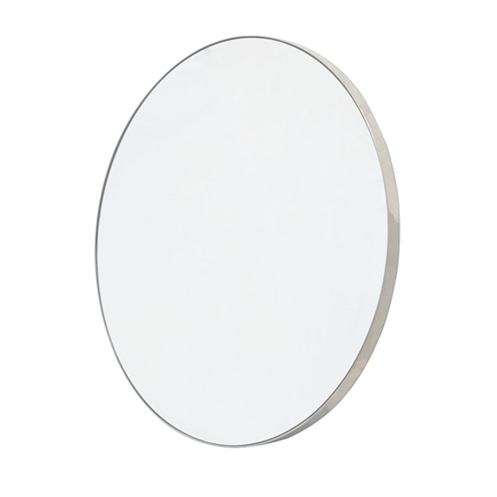Wall Mirror: Polished Stainless Steel