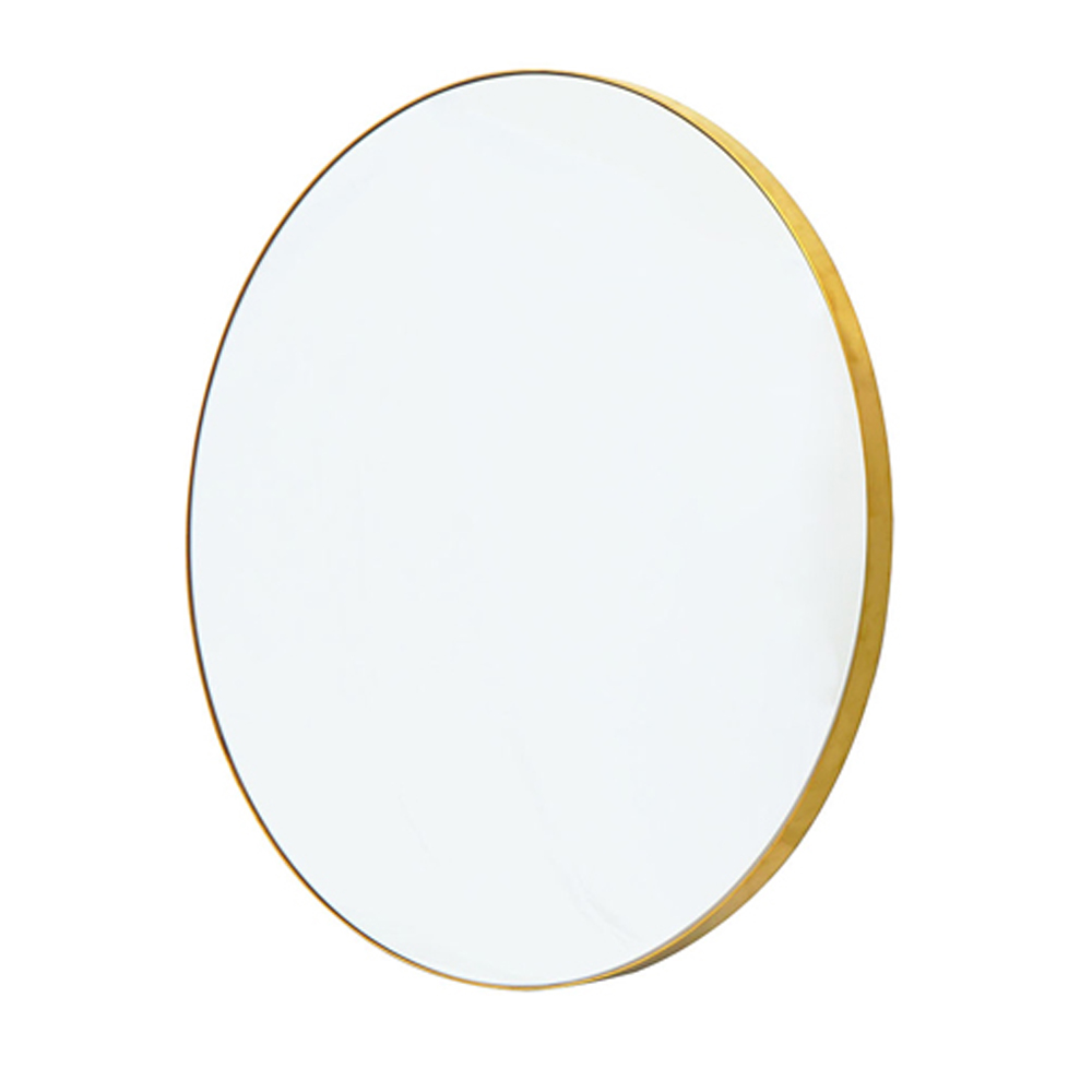 Wall Mirror: Brushed Gold